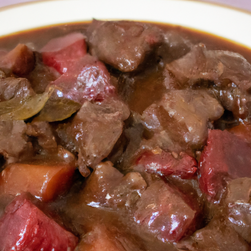 Boeuf Bourguignon: Slow-Cooked Beef in Red Wine